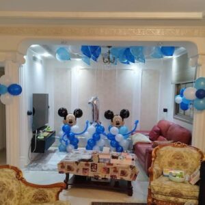 במיוחד עבור הגוזלים המתוקים שלכם הכנו בלונים לגיל שנה בעיצוב מיקי מאוס מהמם ביופיו, קישוט מפתיע ומרגש אשר יקשט כל חלל וישאיר לכם תמונות מהממות למזכרת.